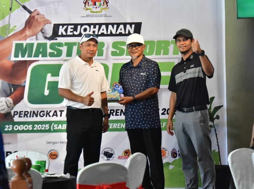 KEJOHANAN MASTER SPORT PERINGKAT NEGERI TERENGGANU 2025 SEMARAKKAN SUKAN GOLF