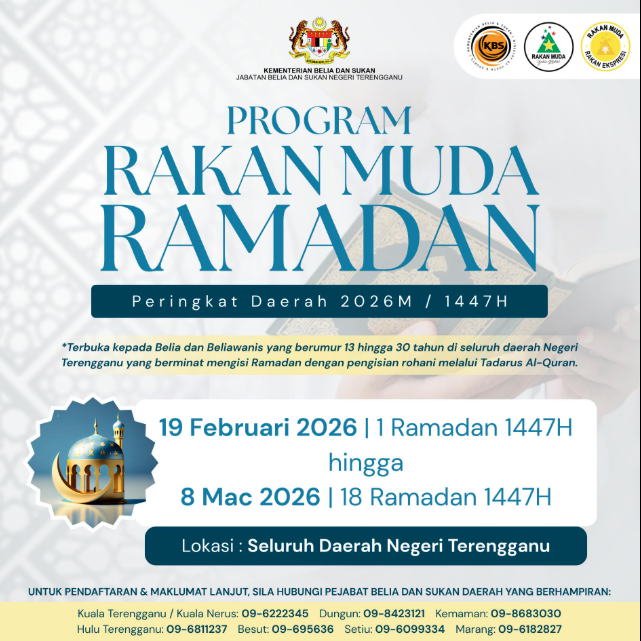 JOM ISI RAMADAN DENGAN PENGISIAN ROHANI!