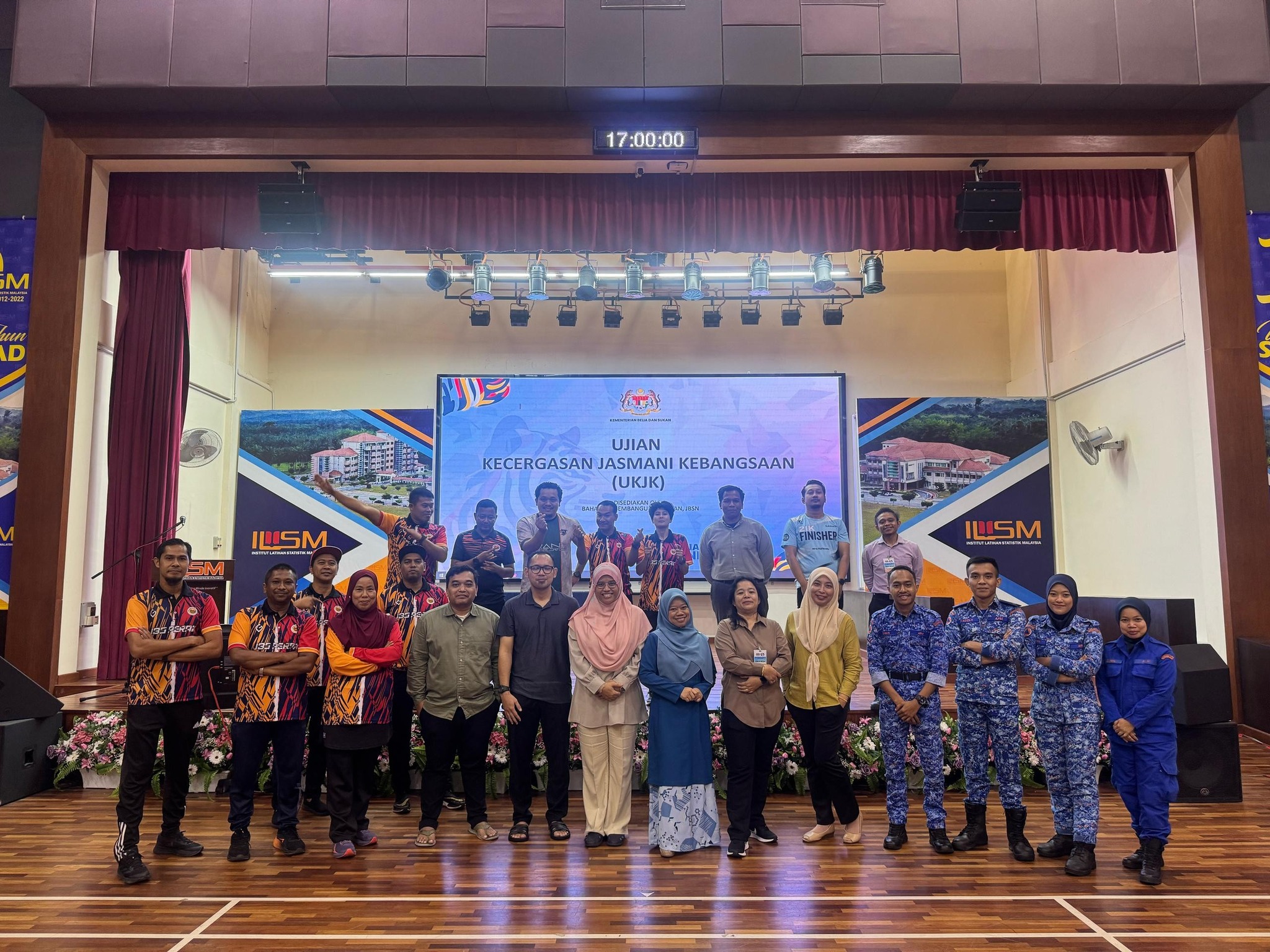 UJIAN KECERGASAN JASMANI KEBANGSAAN PENGAMBILAN KADET PEGAWAI TADBIR DIPLOMATIK ZON UTARA SELESAI